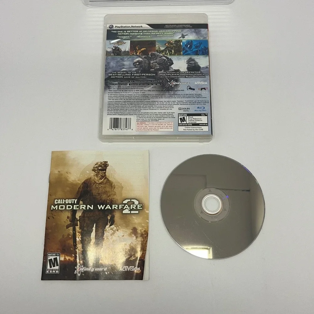 Call of Duty Modern Warfare 2 Video Game for PlayStation 3 PS3‎
